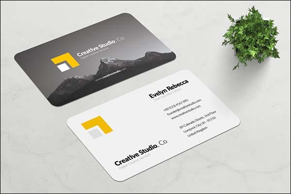 41+ Minimalist Business Card Templates | Free PSD, Ai, Word, Doc, InDesign, Vector, EPS, PNG Formats Download